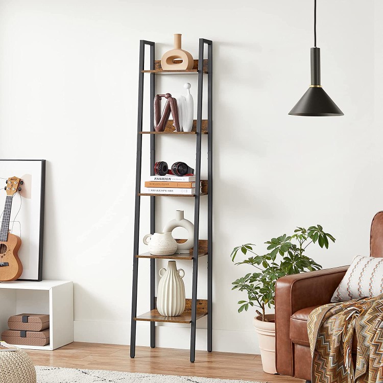 Regał 5 półek Loft rustykalny 170 cm