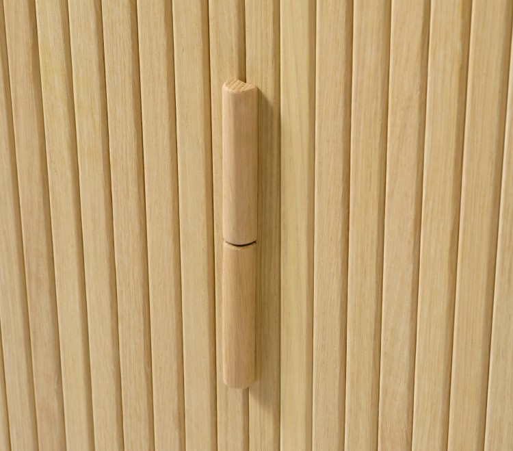 Komoda wysoka Fiord kolor dąb naturalny