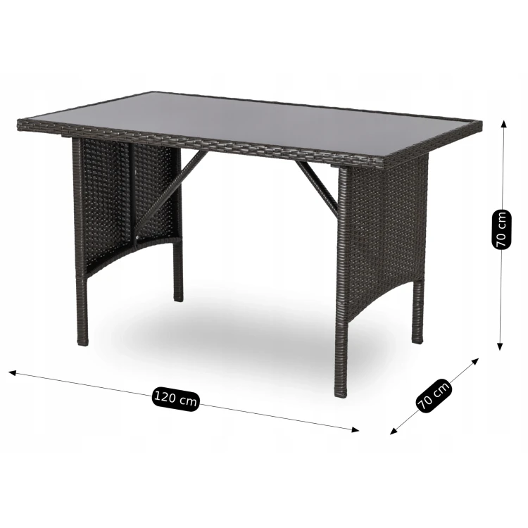 Zestaw Ogrodowy Meksyk 3-osobowa S