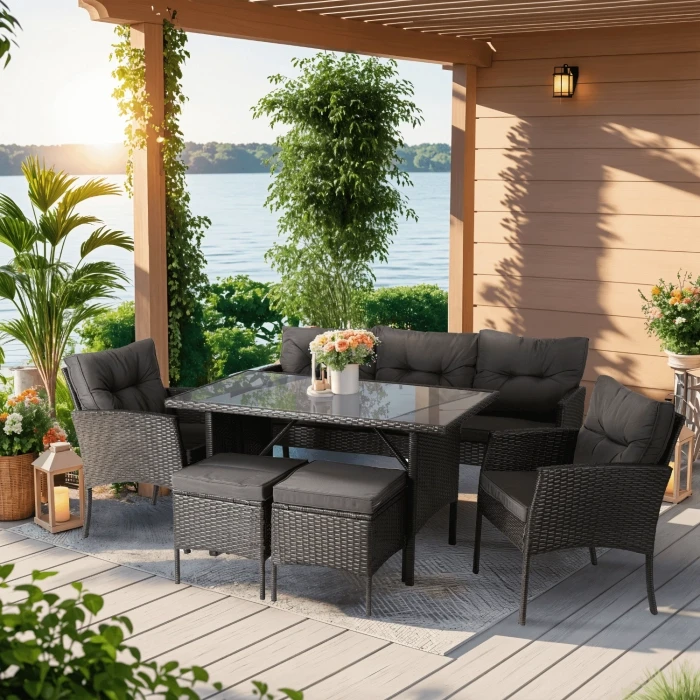 Zestaw Ogrodowy Meksyk 3-osobowa S