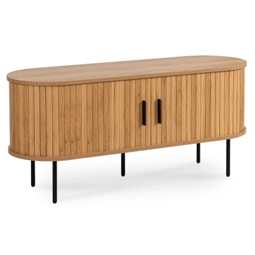 Szafka RTV Wood w kolorze dębu 120 cm (