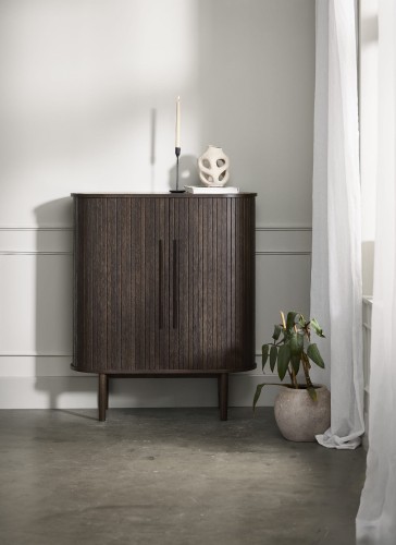 Komoda Canto Wysoka 118 cm kolor dąb espresso