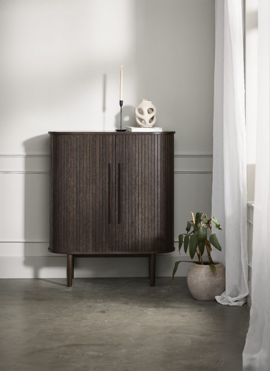 Komoda Canto Wysoka 118 cm kolor dąb espresso