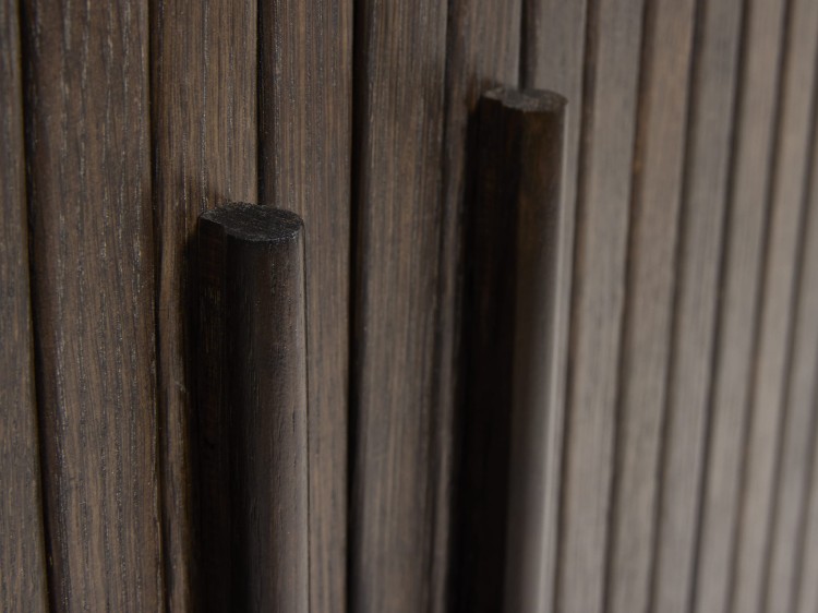 Komoda Canto Wysoka 118 cm kolor dąb espresso