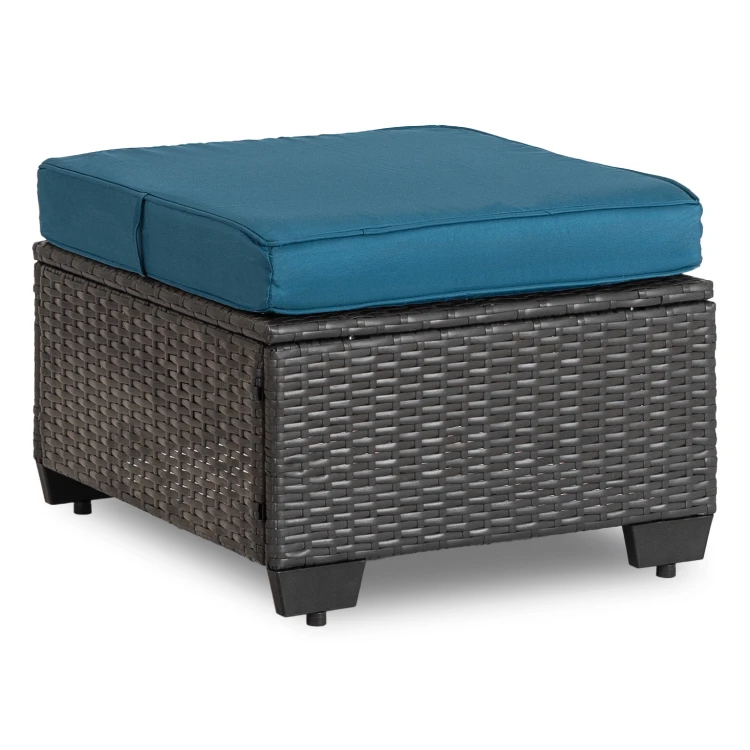 Zestaw Mebli Ogrodowych ORFEUSZ Szary/Granatowy