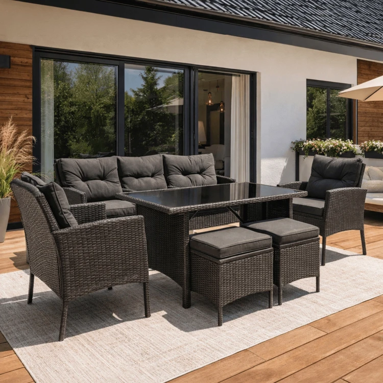 Zestaw Ogrodowy Meksyk 3-osobowa S