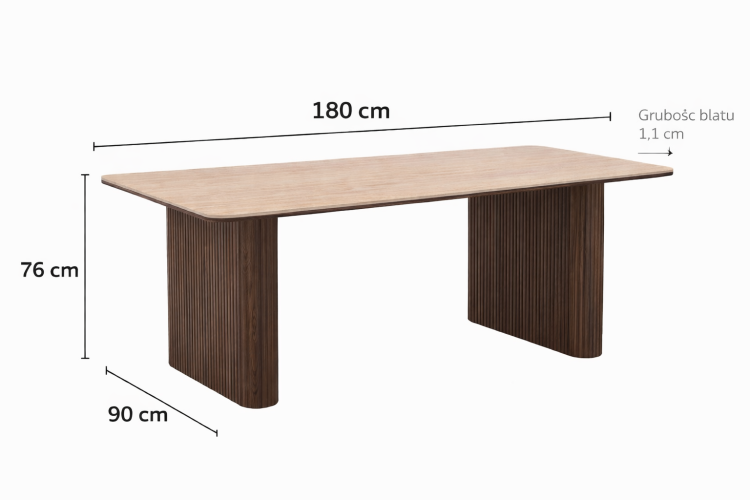 Stół do jadalni MORENA 180 cm