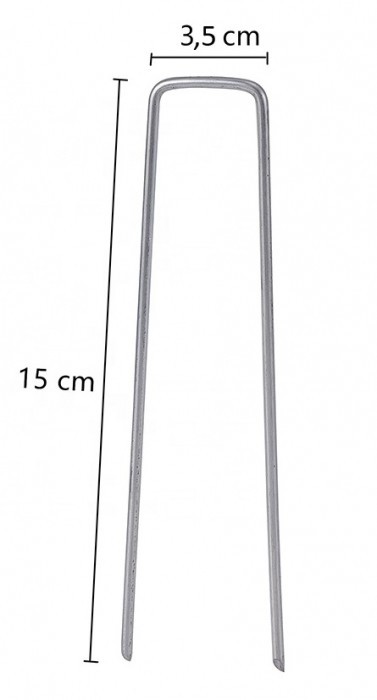 Szpilki metalowe do agrotkaniny