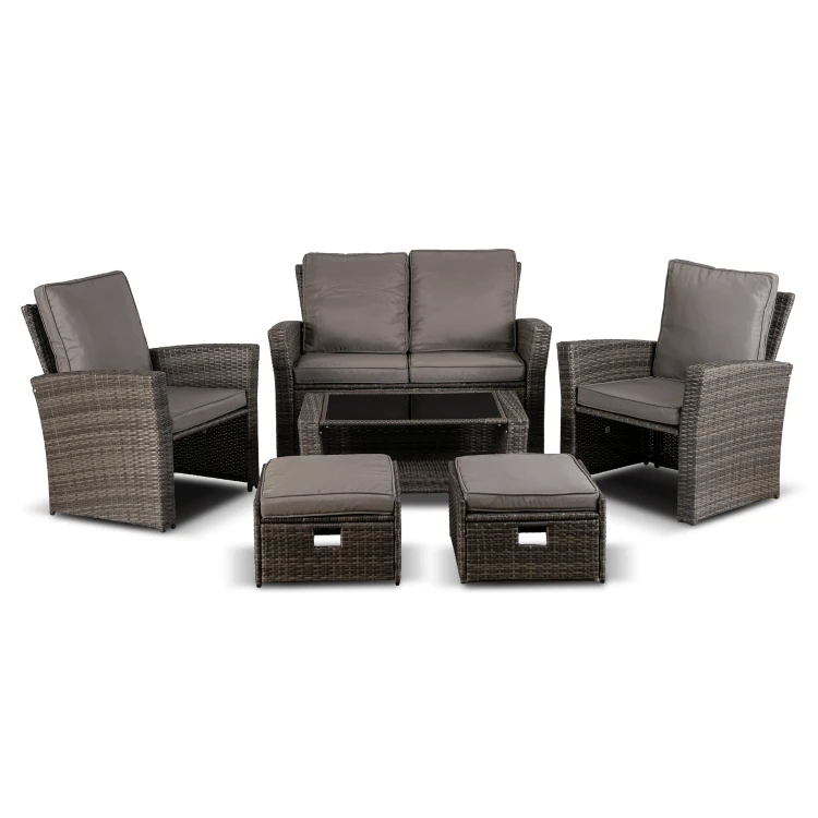 Zestaw Mebli Ogrodowych CORSICA SZARY