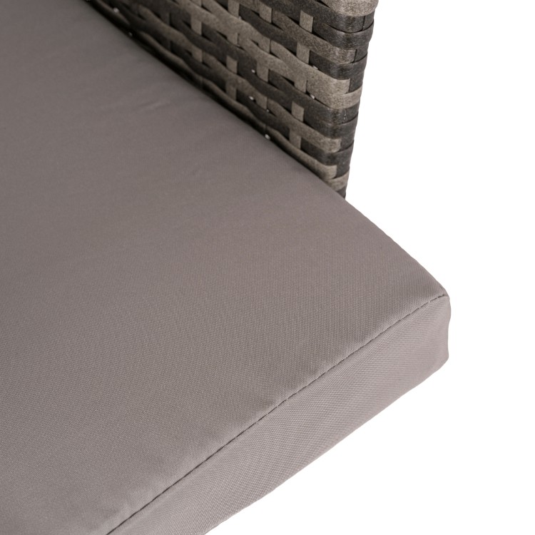 Zestaw 2 Krzeseł ogrodowych COSTA szare