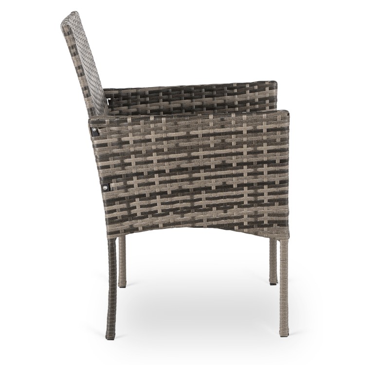 Zestaw 2 Krzeseł ogrodowych COSTA szare