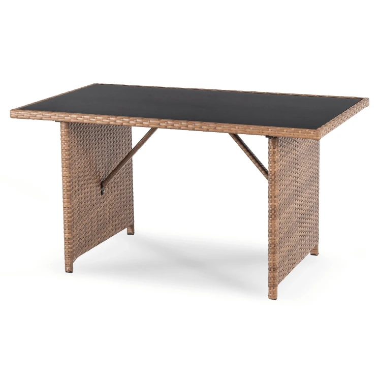 Zestaw ogrodowy Sano Jasnobrązowy/Czarny