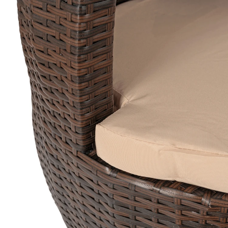 Zestaw Ogrodowy Petra Brązowy/Beżowy