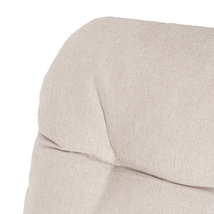 Zestaw Mebli Ogrodowych MALAGA stolik kawowy + dwa fotele beżow