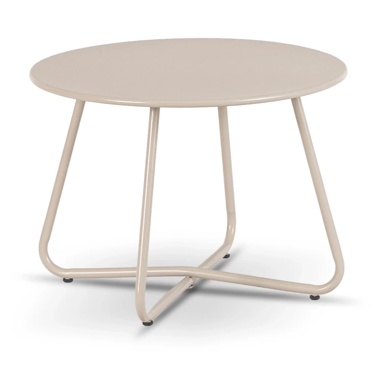 Zestaw Ogrodowy Zelia Sofa 2 x Fotel stolik kawowy Beżowy