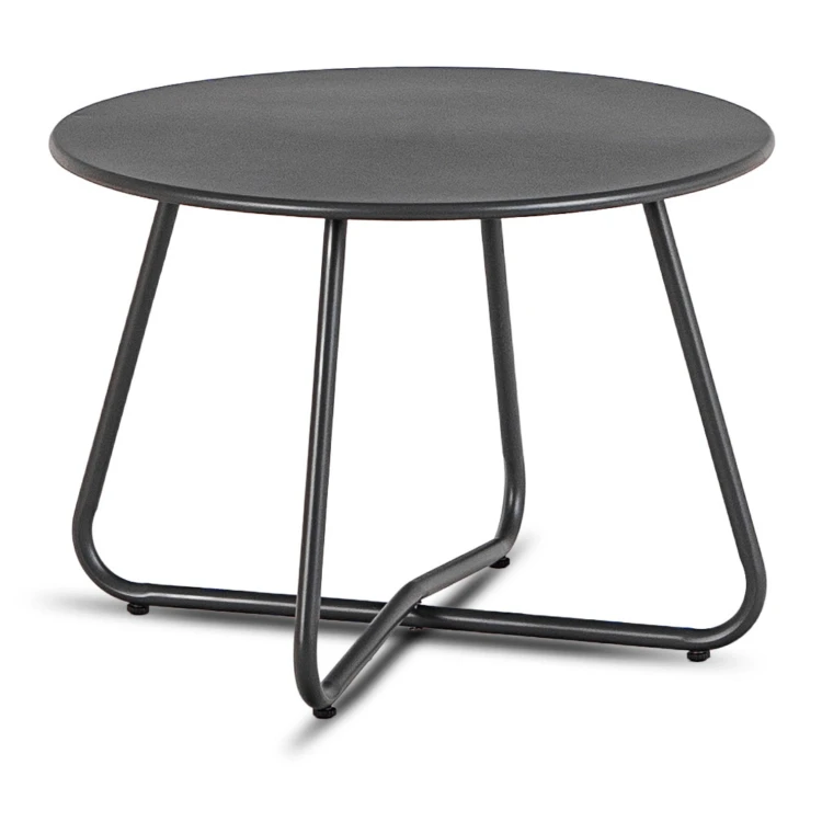 Zestaw Ogrodowy Zelia Sofa 2 x Fotel stolik kawowy Szary (