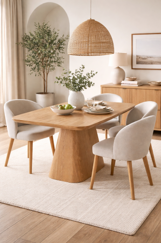 Stół rozkładany BOHO CALMA kolor dąb naturalny