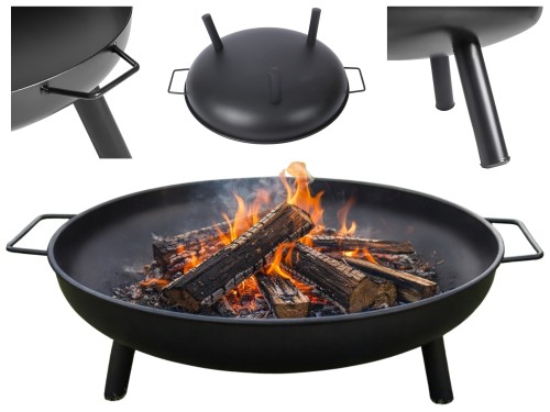 Palenisko ogrodowe czarne 60 cm