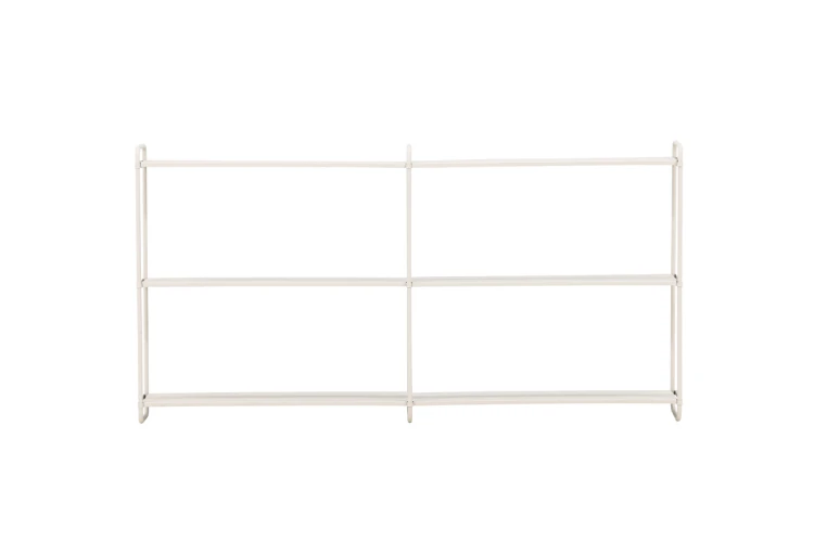 Półka wisząca WERLA 120x63x13 cm Beżowa