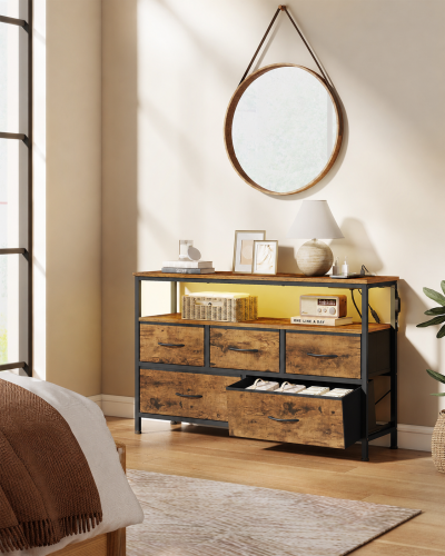 Komoda Loft z podświetleniem