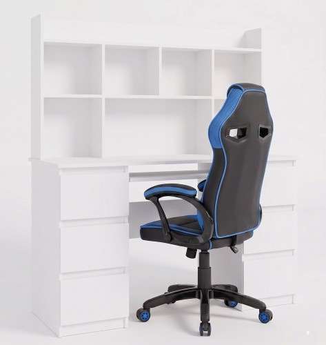 estaw Biurko z nadstawką ROLINGS 130 cm