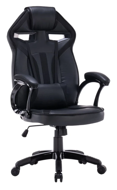 Zestaw Biurko z nadstawką ROLINGS 130 cm + fotel DRIFT