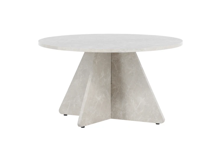 Stolik kawowy COMORI 80 cm beżowy