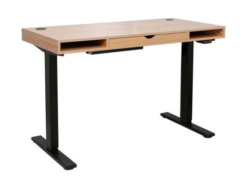 Biurko regulowane elektrycznie TAVO 120 cm kolor dąb naturalny