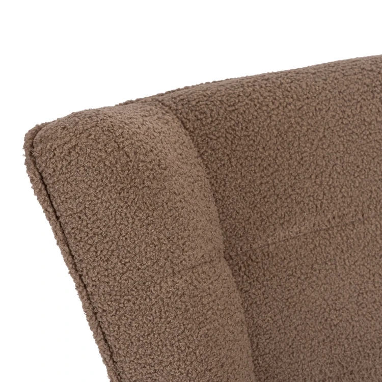 Fotel bujany TULI tkanina Boucle