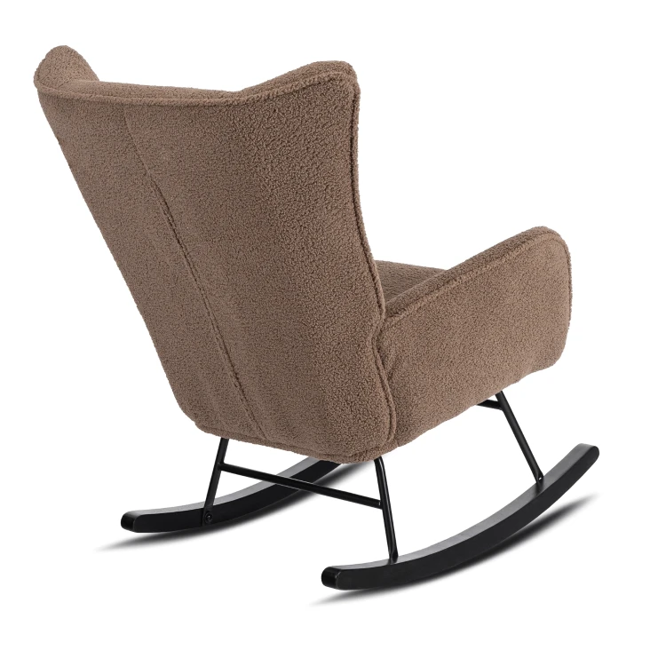 Fotel bujany TULI tkanina Boucle