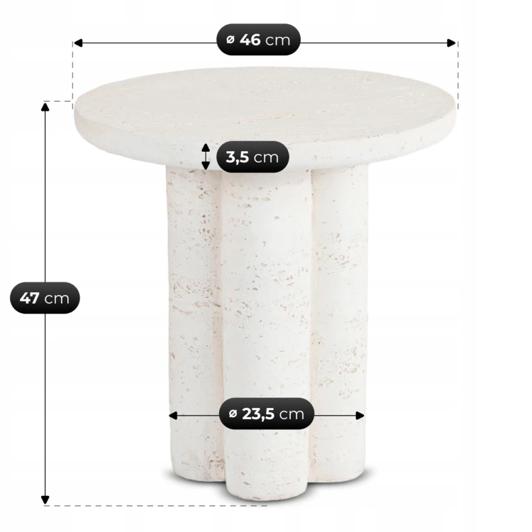 Stolik kawowy NAXOS 46 cm