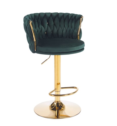 Hoker obrotowy ROSA 4 zielony Riviera 38 velvet