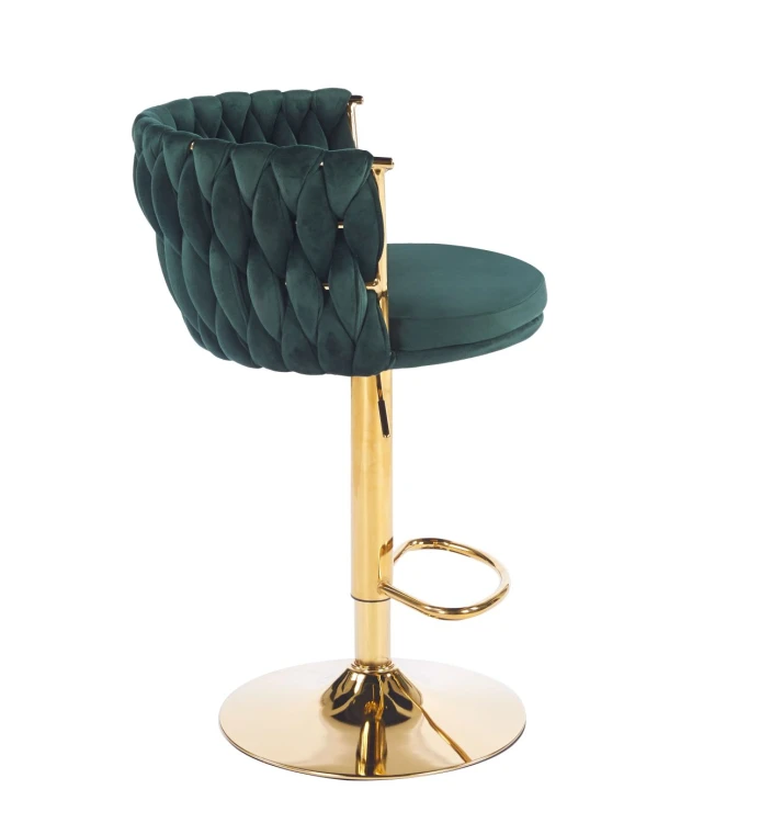 Hoker obrotowy ROSA 4 zielony Riviera 38 velvet