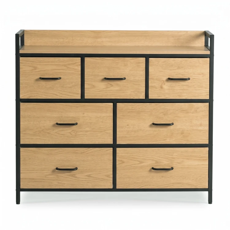 Szafka komoda do przechowywania kolor Dąb 70 cm