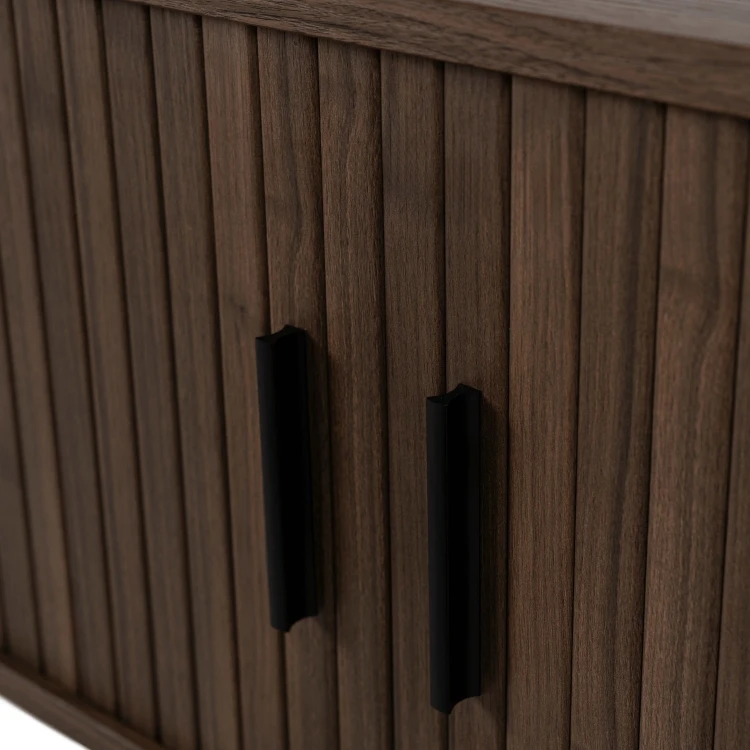 Szafka RTV Wood w kolorze orzech 120 cm