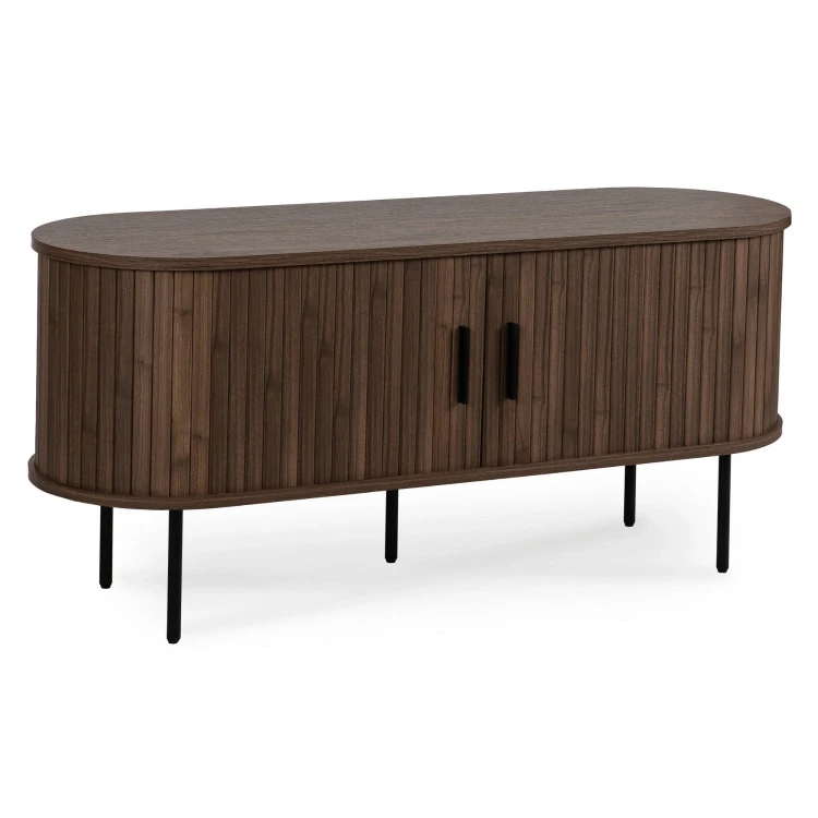 Szafka RTV Wood w kolorze orzech 120 cm