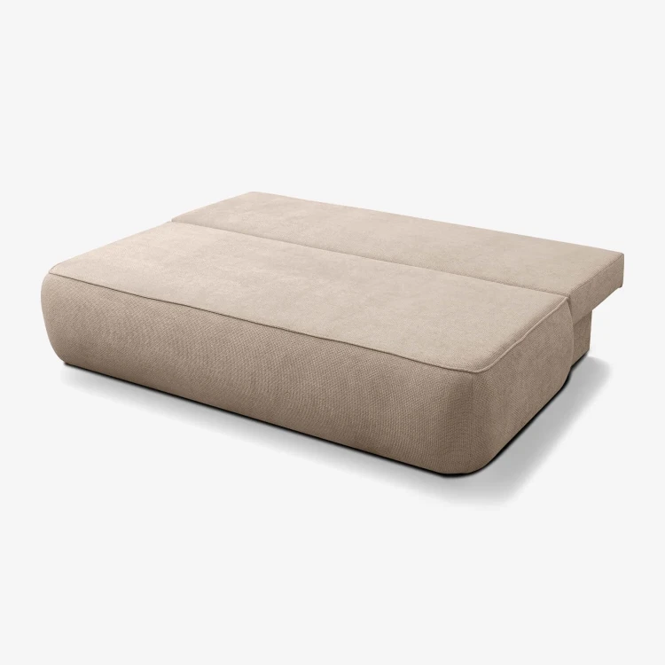 Sofa Rozkładana LORENA Beżowa Szenilowa