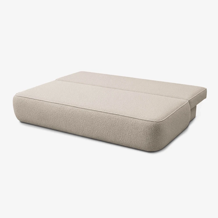 Sofa Rozkładana LORENA Beżowa Boucle