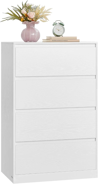Komoda PEGO 4- szuflady 40x60x97cm w kolorze białym