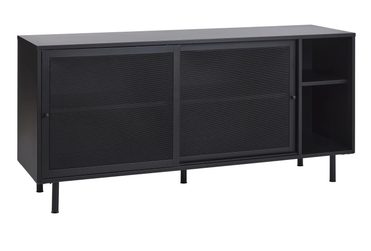 Komoda VERS 160 cm Metalowa Czarna