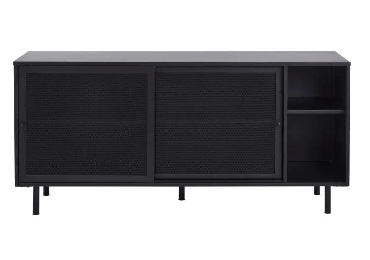 Komoda VERS 160 cm Metalowa Czarna