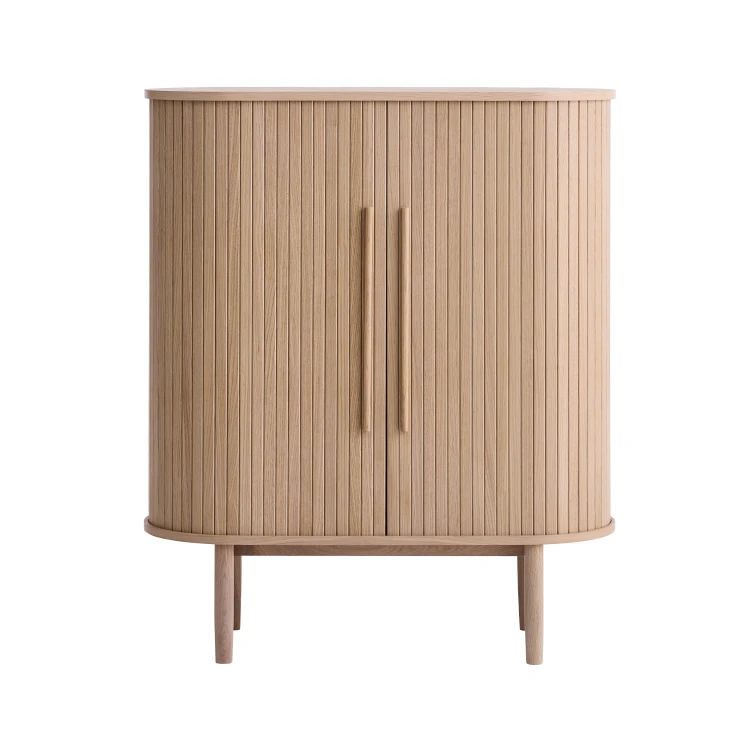 Komoda Canto Wysoka 118 cm kolor dąb biały
