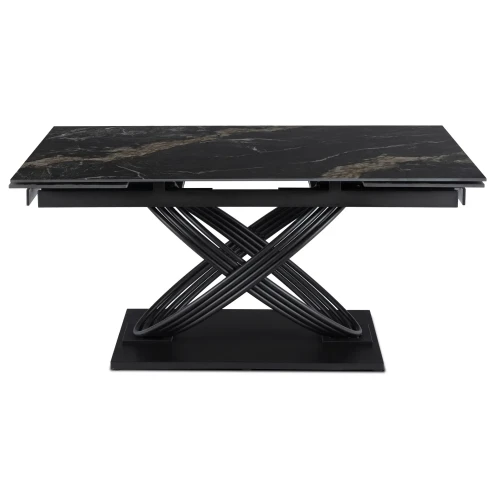 Stół do jadalni NIVO Ceramiczny Rozkładany 160-240 cm Czarny