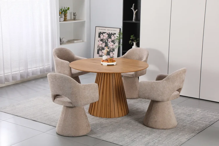 Stół do jadalni ESTE 120 cm w kolorze dąb