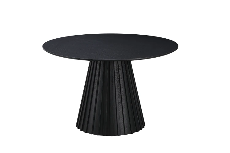 Stół do jadalni ESTE 120 cm w kolorze czarnym