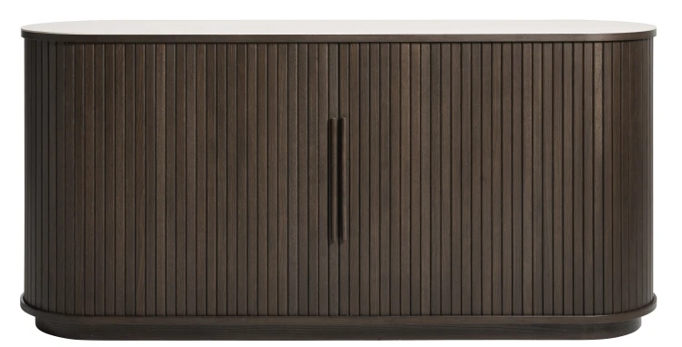 Komoda NORTH dąb espresso/blat ceramiczny 165 cm