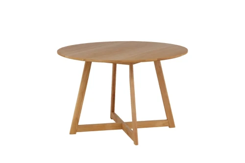Stół do jadalni OVENA rozkładany 120 cm w kolorze dąb