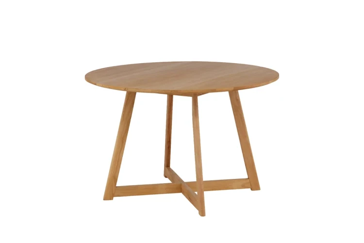 Stół do jadalni OVENA rozkładany 120 cm w kolorze dąb