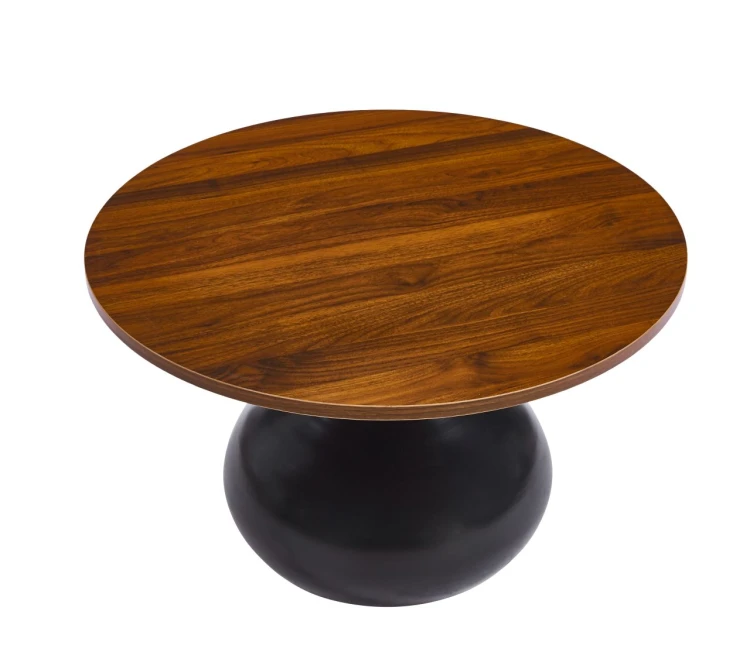 Stolik kawowy GALON 70 cm w kolorze orzech /czarny