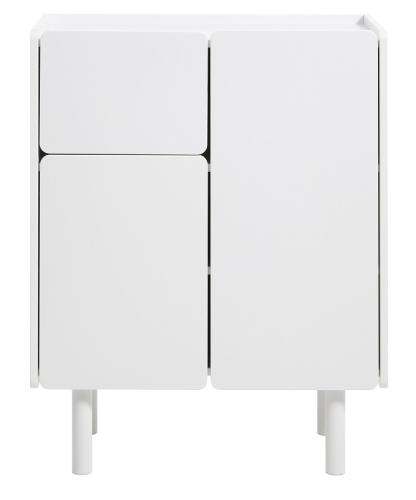Komoda COSTA 100 cm w kolorze białym